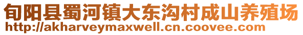 旬陽縣蜀河鎮(zhèn)大東溝村成山養(yǎng)殖場