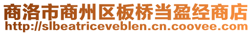 商洛市商州區(qū)板橋當(dāng)盈經(jīng)商店