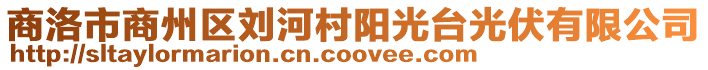 商洛市商州區劉河村陽光臺光伏有限公司