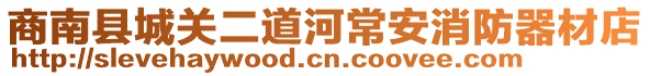 商南縣城關(guān)二道河常安消防器材店