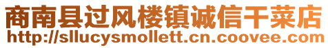 商南縣過(guò)風(fēng)樓鎮(zhèn)誠(chéng)信干菜店