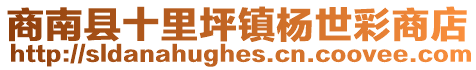 商南縣十里坪鎮(zhèn)楊世彩商店