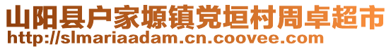 山陽縣戶家塬鎮(zhèn)黨垣村周卓超市