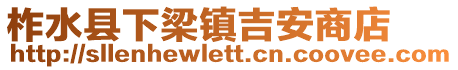 柞水县下梁镇吉安商店