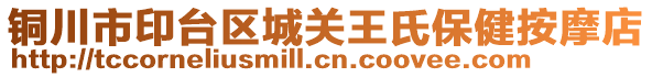 铜川市印台区城关王氏保健按摩店