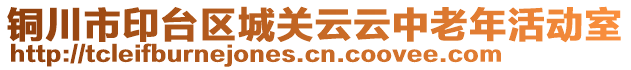 銅川市印臺區(qū)城關(guān)云云中老年活動(dòng)室