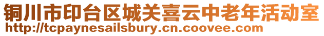 铜川市印台区城关喜云中老年活动室