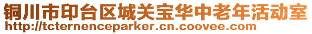 銅川市印臺區城關寶華中老年活動室