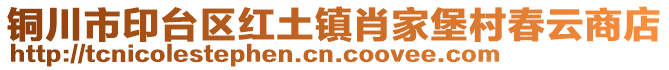 銅川市印臺區(qū)紅土鎮(zhèn)肖家堡村春云商店