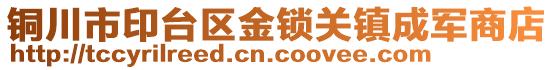 銅川市印臺區金鎖關鎮成軍商店