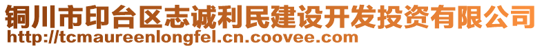 銅川市印臺區志誠利民建設開發投資有限公司