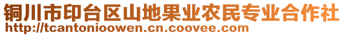 銅川市印臺(tái)區(qū)山地果業(yè)農(nóng)民專業(yè)合作社