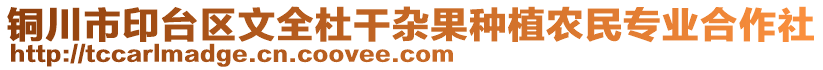 銅川市印臺(tái)區(qū)文全杜干雜果種植農(nóng)民專業(yè)合作社