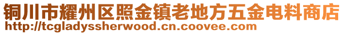 銅川市耀州區(qū)照金鎮(zhèn)老地方五金電料商店