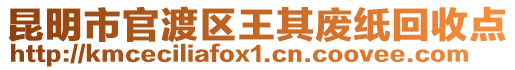 昆明市官渡区王其废纸回收点