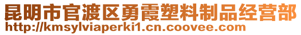 昆明市官渡區(qū)勇霞塑料制品經(jīng)營(yíng)部