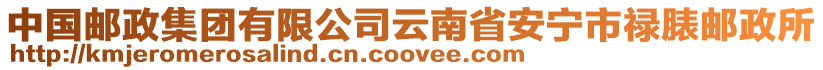 中國(guó)郵政集團(tuán)有限公司云南省安寧市祿脿郵政所