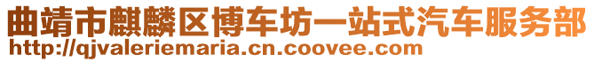 曲靖市麒麟?yún)^(qū)博車坊一站式汽車服務(wù)部