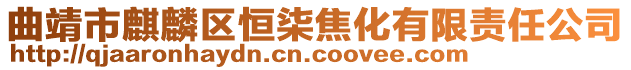 曲靖市麒麟?yún)^(qū)恒柒焦化有限責任公司