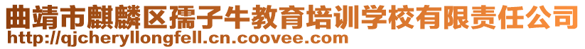 曲靖市麒麟?yún)^(qū)孺子牛教育培訓(xùn)學(xué)校有限責(zé)任公司