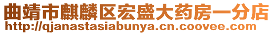 曲靖市麒麟?yún)^(qū)宏盛大藥房一分店