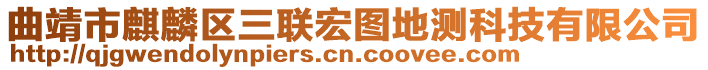 曲靖市麒麟區三聯宏圖地測科技有限公司