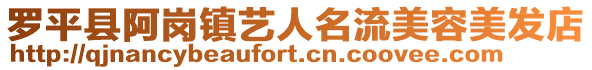 羅平縣阿崗鎮(zhèn)藝人名流美容美發(fā)店