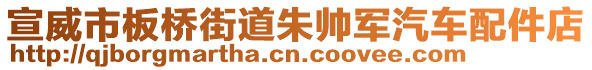 宣威市板橋街道朱帥軍汽車配件店