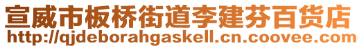 宣威市板橋街道李建芬百貨店