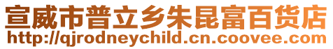 宣威市普立鄉(xiāng)朱昆富百貨店