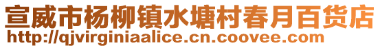 宣威市楊柳鎮(zhèn)水塘村春月百貨店