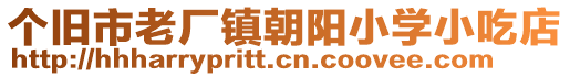 個(gè)舊市老廠鎮(zhèn)朝陽(yáng)小學(xué)小吃店