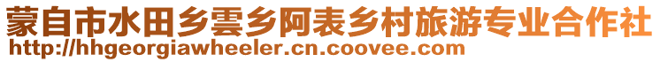 蒙自市水田鄉(xiāng)雲(yún)鄉(xiāng)阿表鄉(xiāng)村旅游專業(yè)合作社