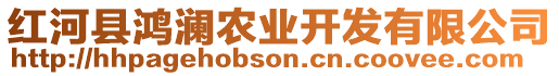 紅河縣鴻瀾農(nóng)業(yè)開發(fā)有限公司