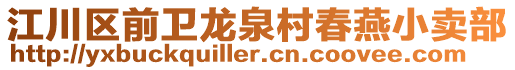 江川區(qū)前衛(wèi)龍泉村春燕小賣部