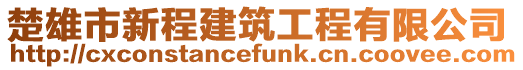 楚雄市新程建筑工程有限公司