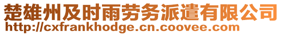 楚雄州及時雨勞務(wù)派遣有限公司