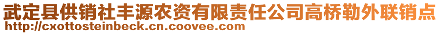 武定縣供銷社豐源農(nóng)資有限責(zé)任公司高橋勒外聯(lián)銷點(diǎn)