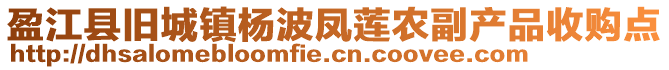 盈江縣舊城鎮(zhèn)楊波鳳蓮農(nóng)副產(chǎn)品收購(gòu)點(diǎn)