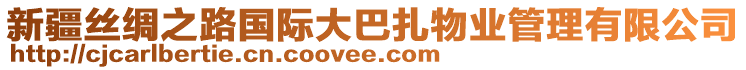 新疆絲綢之路國(guó)際大巴扎物業(yè)管理有限公司