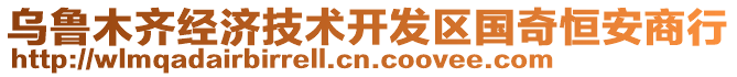 烏魯木齊經(jīng)濟技術開發(fā)區(qū)國奇恒安商行