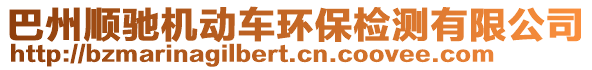 巴州順馳機動車環(huán)保檢測有限公司