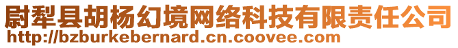 尉犁縣胡楊幻境網(wǎng)絡(luò)科技有限責(zé)任公司