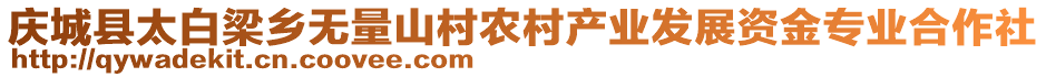 慶城縣太白梁鄉(xiāng)無量山村農(nóng)村產(chǎn)業(yè)發(fā)展資金專業(yè)合作社