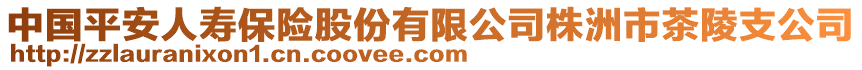 中國平安人壽保險股份有限公司株洲市茶陵支公司