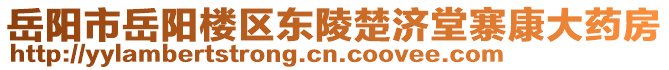 岳陽市岳陽樓區(qū)東陵楚濟堂寨康大藥房