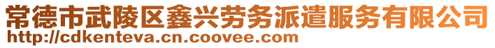 常德市武陵區(qū)鑫興勞務(wù)派遣服務(wù)有限公司