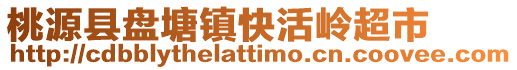 桃源縣盤塘鎮快活嶺超市