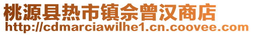 桃源縣熱市鎮佘曾漢商店