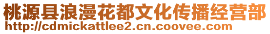 桃源縣浪漫花都文化傳播經(jīng)營(yíng)部